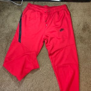 ❌SOLD❌ Red Nike Tech SweatPants